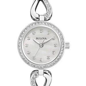 Bulova Diamond Gallery Women's Watch Mother of Pearl Dial 96X129